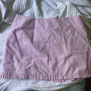 LILY PULITZER SEARSUCKER PINSTRIPE SKIRT